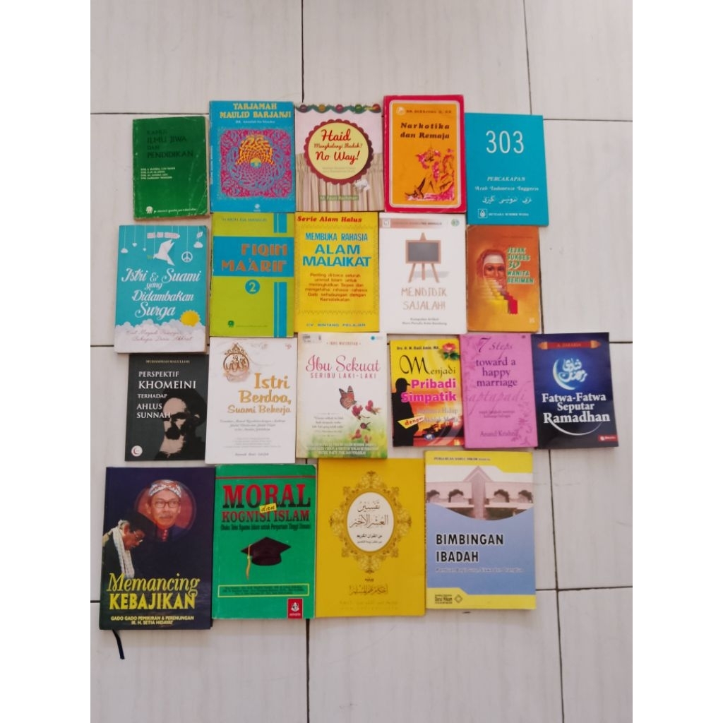 RELIGION BOOK PACKAGE JUMLAH 20EXPLAR