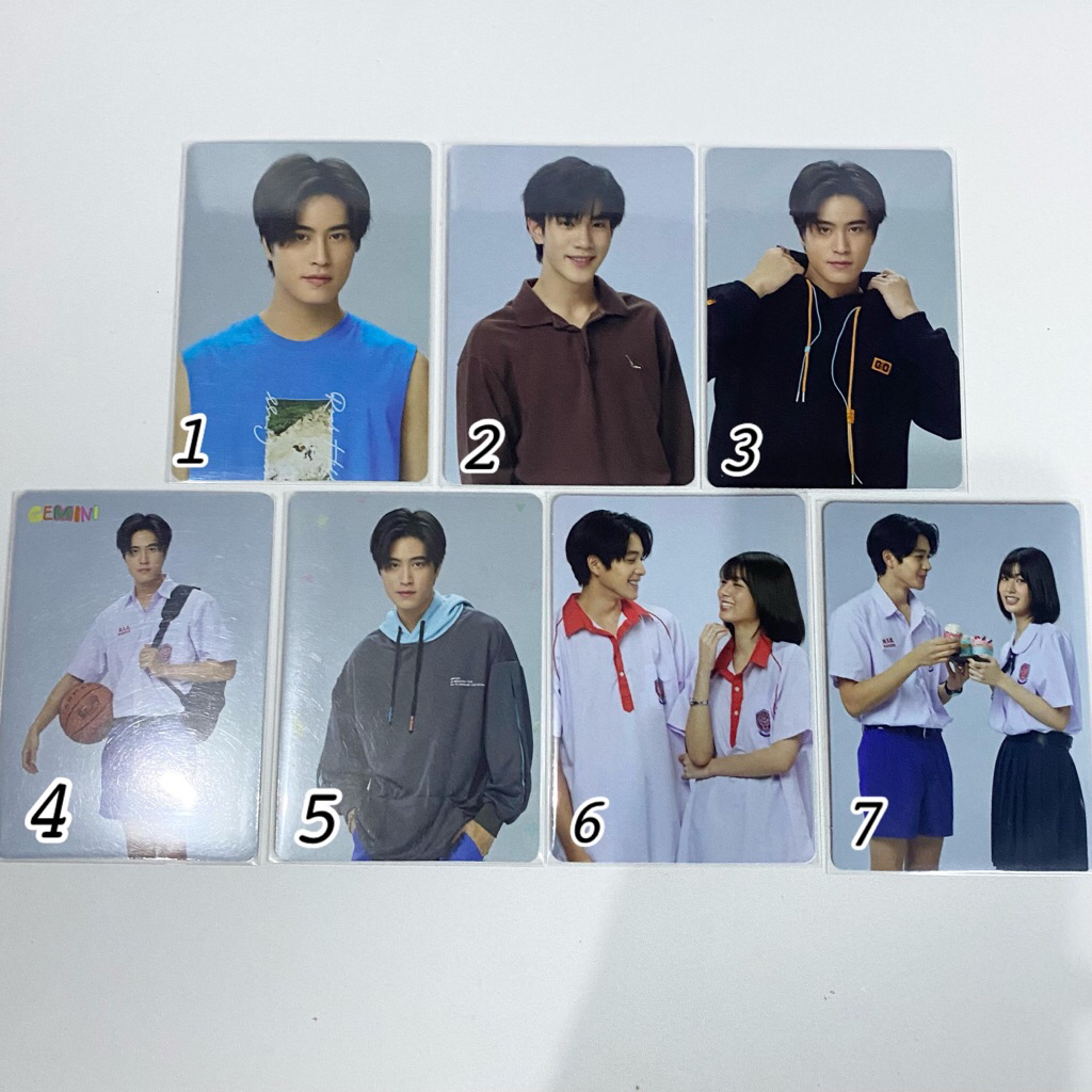 Cc Gemini Fourth Nattowat My Love Mix up gmmtv fotfot love (collectible card pc mlmu fourth ) chokun mudme