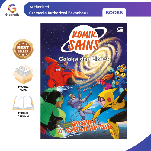 Gramedia Pekanbaru - Science Comics: Galaxy and Planet