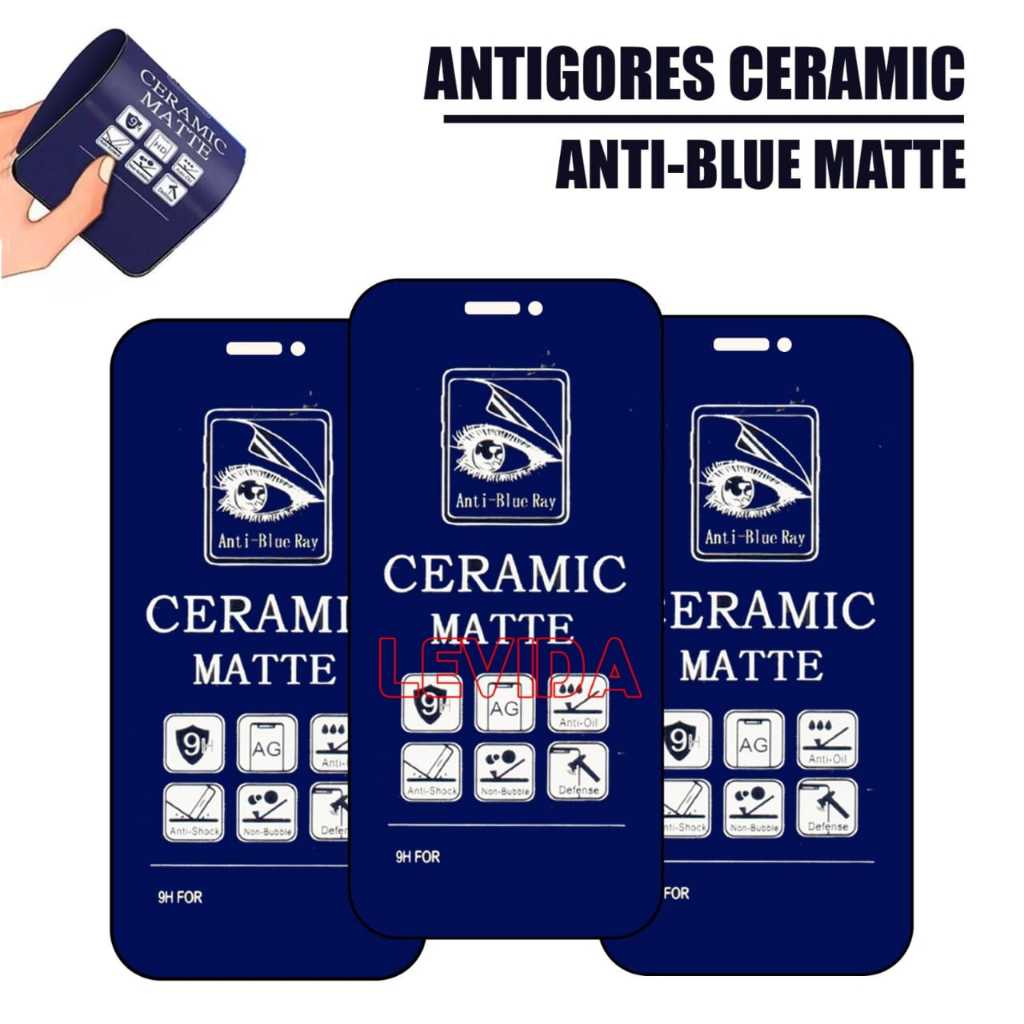 Anti-scratch Itel P55 Nfc Itel S25 Anti-scratch Ceramic Anti-Blue Matte Anti-Glare Anti-Radiation