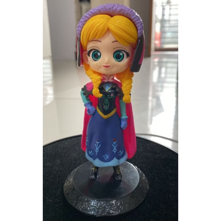 Disney ANNA FROZEN Qposket Action Figure suitable for cake Topper display/