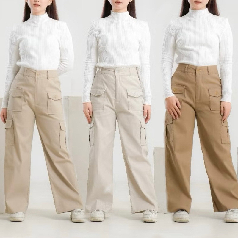 CARGO PANTS FOR TEENAGE GIRLS 10 - 16 YEARS GIRLS' LONG PANTS