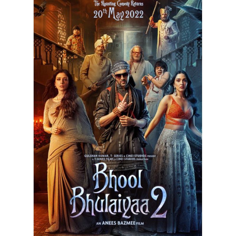 Dvd INDIAN BHOOL BHULAIYAA 2 (2022)