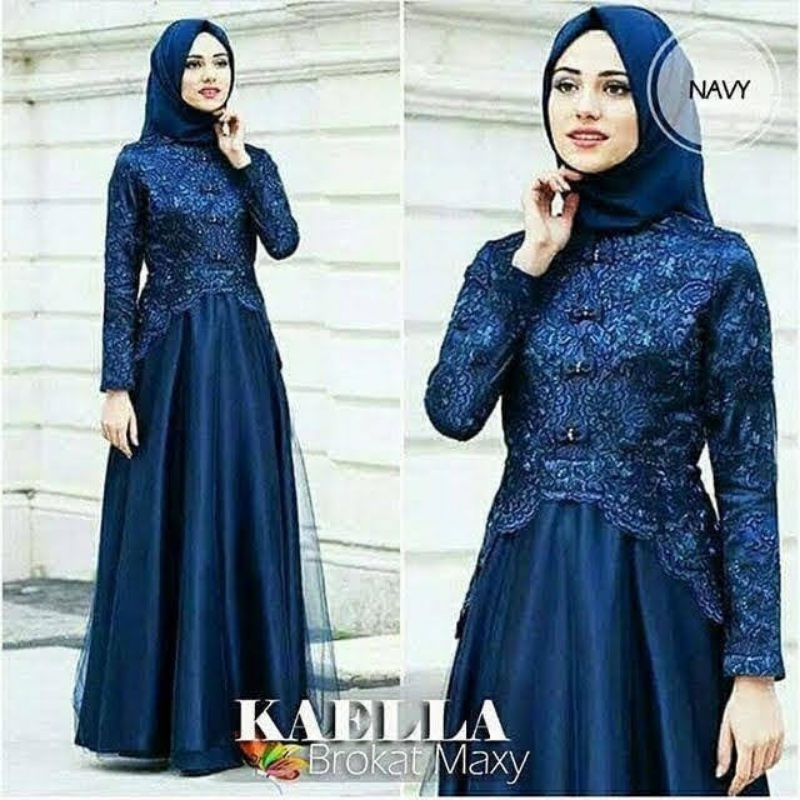 Latest 2024 Maxy Kaella Premium Jumbo Brocade Dress