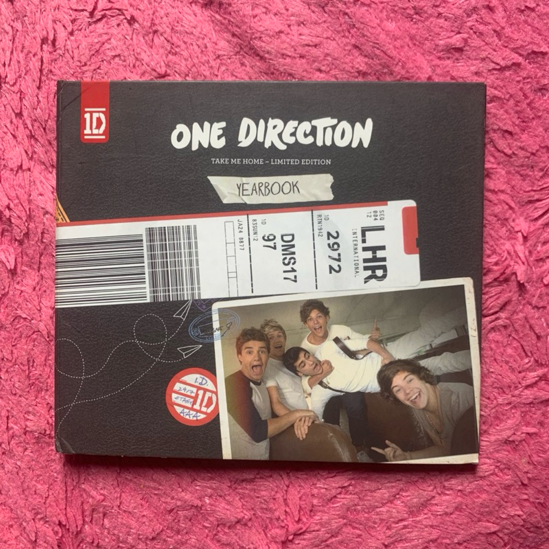 Album ONE DIRECT 1D - TAKE ME HOME (LIMITED YEARBOOK EDITION) CD OFFICIAL ORIGINAL PRELOVED HARRY STYLES ZAYN MALIK LOUIS TOMLINSON LIAM PAYNE NIALL HORAN MERCHANDISE SECOND UP ALL NIGHT MIDNIGHT MEMORYES FOUR MADE IN THE A.M. Mitam