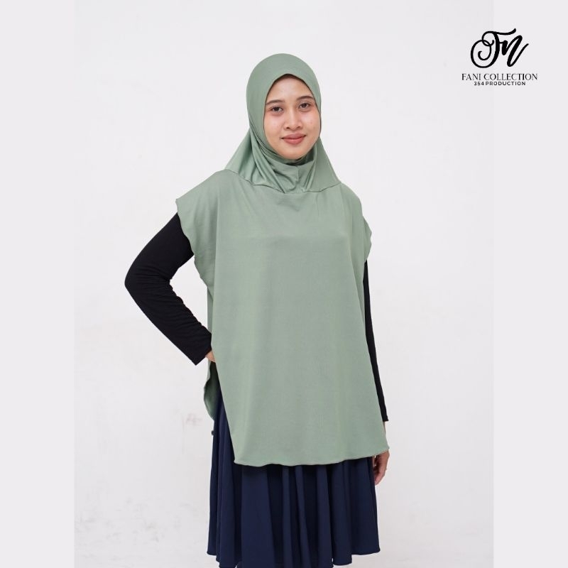 Inara Hijab Sport Vest/ Hijab with Knitted Sleeves Hijab Jersey Hijab Sports Hijab Covers the Chest Swimming Hijab