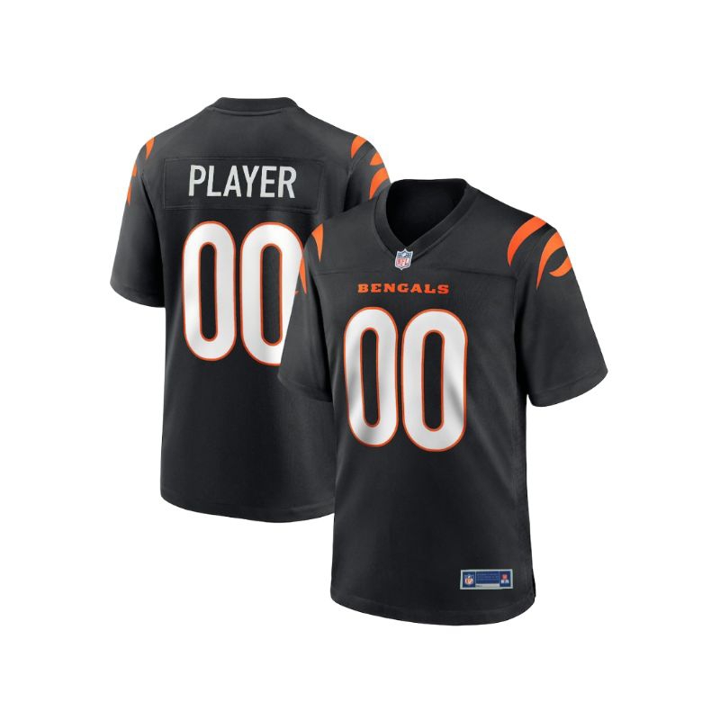 Nfl Men's Renganati Bengals Player Black Game Jersey