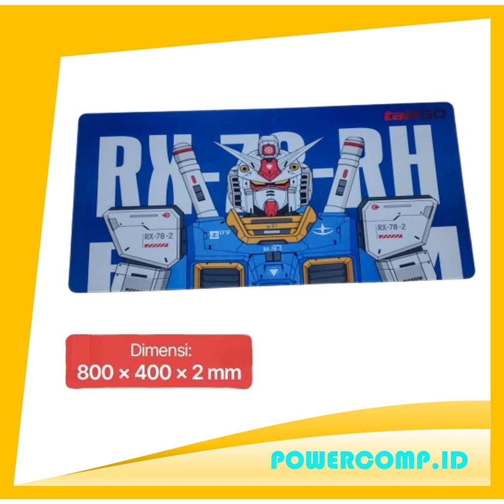 Taffgo KA-629 Mouse pad Gundam Gaming Mouse pad Large size 790 x 400 x 2mm Gaming Mouse Mousepad Long Gaming Mousepad Gundam Gaming Mouse pad Large Gaming Mousepad