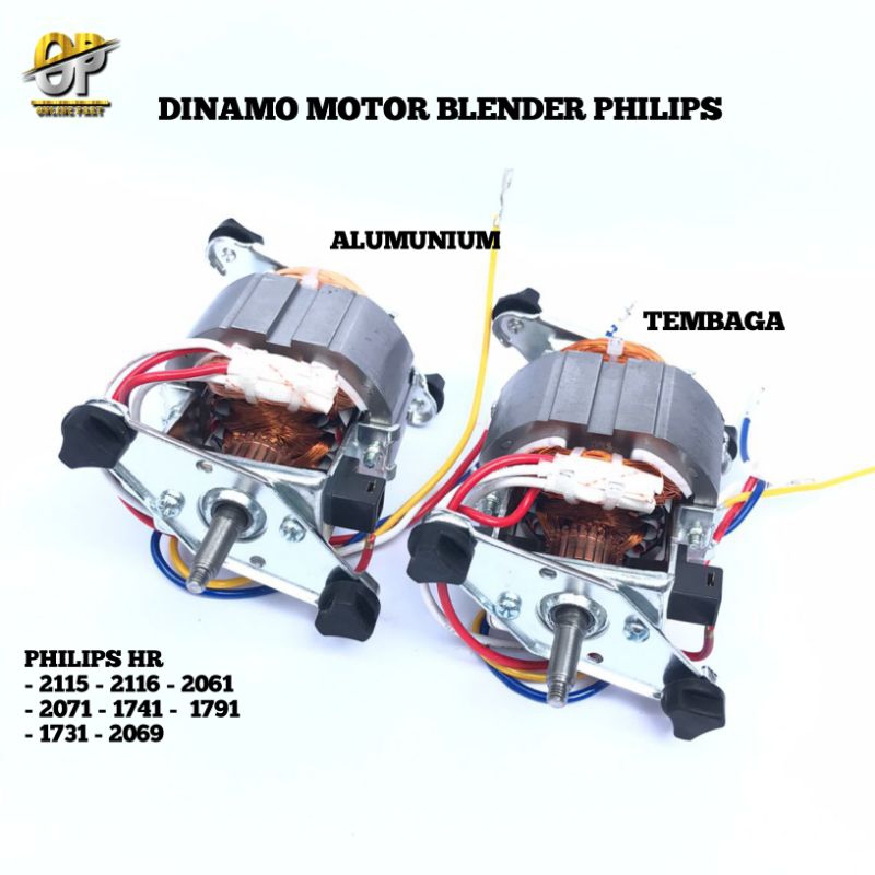 MESIN PHILIPS Dynamo Philips Blender Machine Bonus Connector - Type HR - 2115/2116/2061/2071/1741/1791/1731/2068