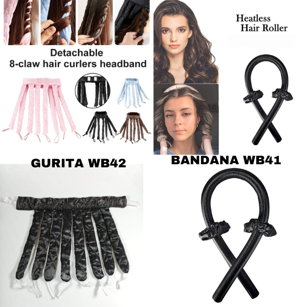 Octopus Hair Curling Headband Hair Curling Iron Without Straightening Iron WEO YUWB41