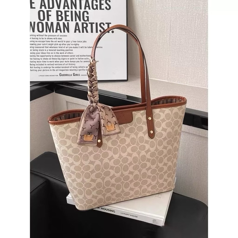 Women's Tote Bag C004H Premium College Bag Party Bag Modern Women's College Bag Free Scarf