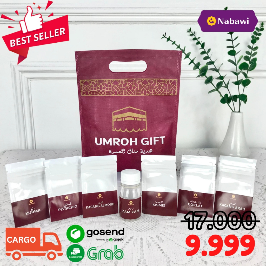 Baitullah Hajj Umrah Package Packaging Blessing Gift Hajj Umrah Souvenir Bag Spunbond Material