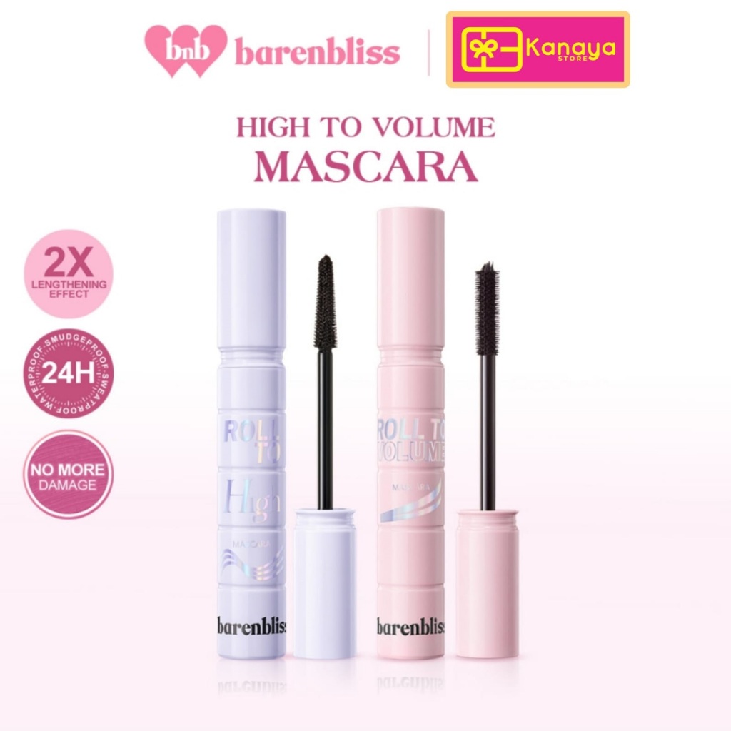 BNB barenbliss High To Volume Mascara (Long Lasting Waterproof Smudgeproof) Volumizing Mascara