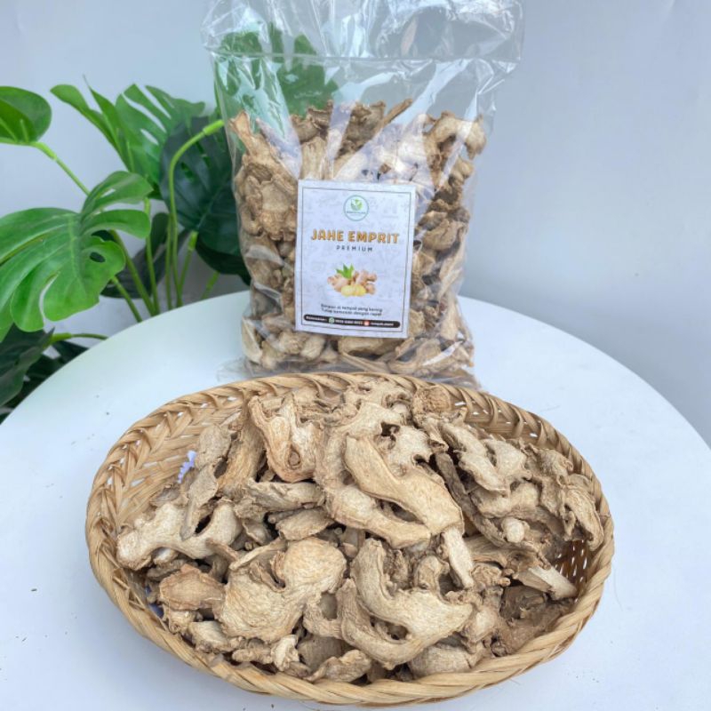 Spicy Dried Ginger Emprit 25 Grams Natural Indonesian Spices