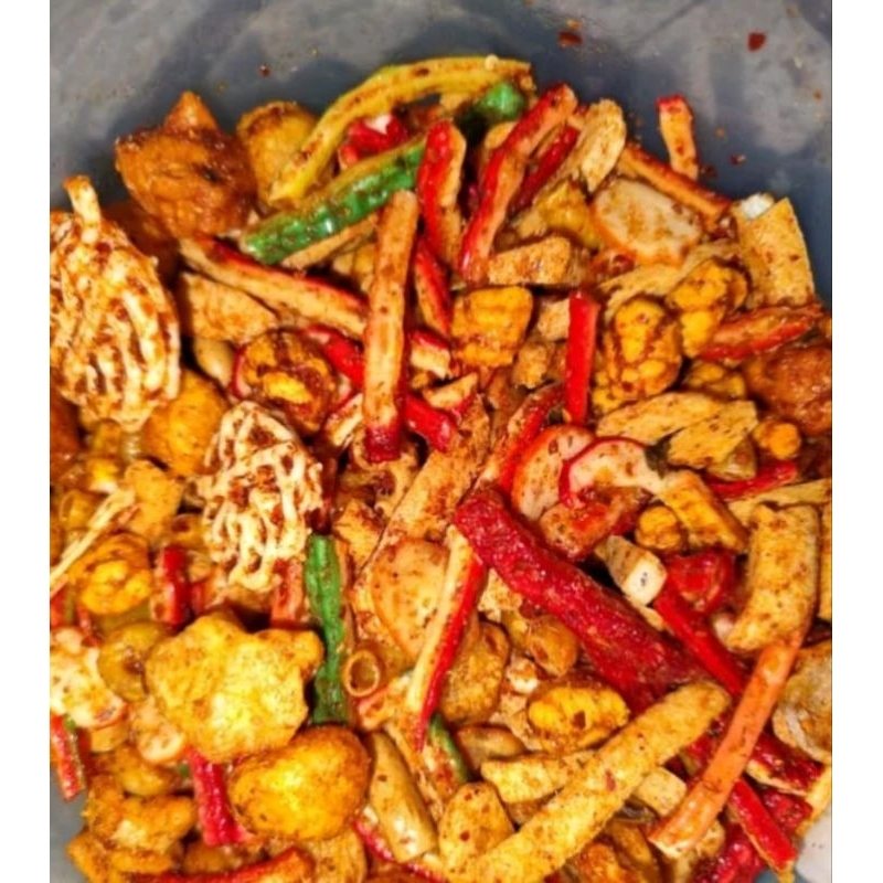 Seblak Mix Snack with Signature Spicy Flavor