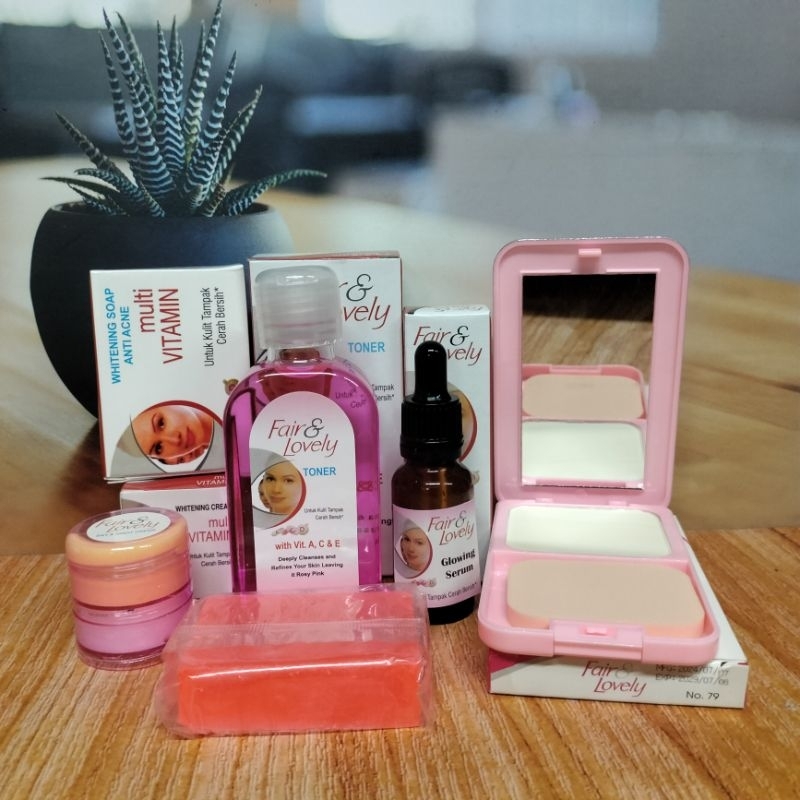 Complete 6-in-1 fair lovely cream Package