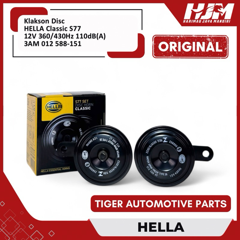HELLA CLASSIC HORN SET 12V HORN KERETA