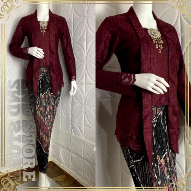 Modern New Kutu Kebaya/New Brocade Kebaya/Invitation Kebaya/Graduation Kebaya/Modern Kebaya