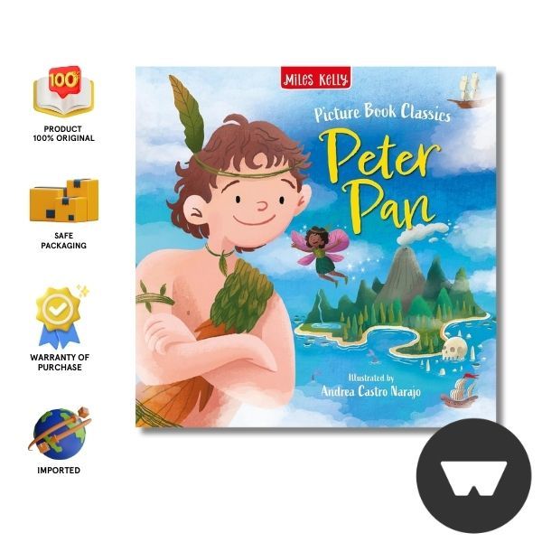Miles Kelly - Picture Book Classics: Peter Pan - 9781789898750 (English Edition)
