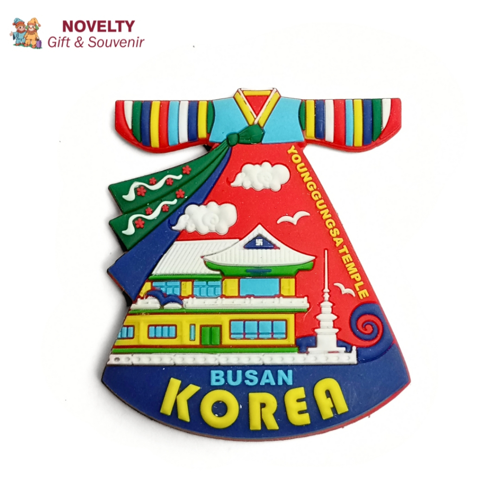 Korean Busan refrigerator magnet Souvenir from South Korean gift