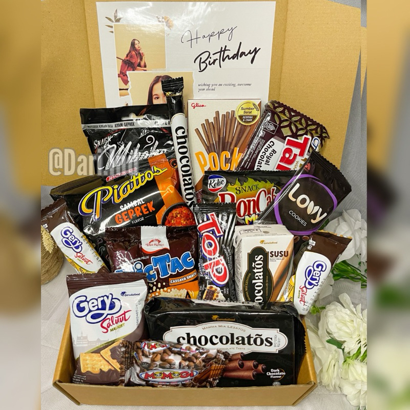 Hampers BUKET SNACK BOX VALENTINE GIFT / Birthday Gift / Graduation Gift / Gift For Girls Boys / Birthday Gift / Graduation Gift / Birthday Gift / Graduation Gift / Christmas Gift / Mother's Day Gift / Gift Teacher's Day / Snack Bouquet / Sempro Gift
