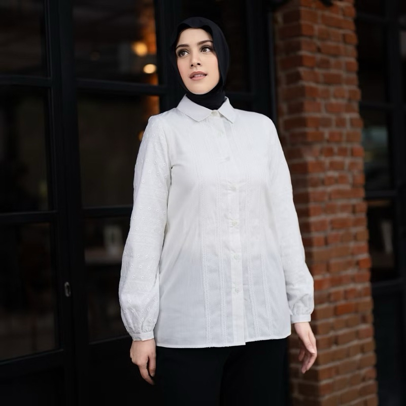 Mandjha Cessie Blouse By IVAN GUNAWAN | Original Modest Muslim Clothing