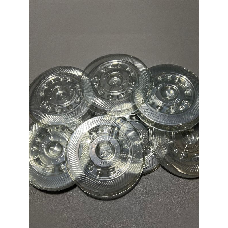 Lid Flat Lid/, Plain Clear Cup, 50 pcs SUKAWA INDOKU