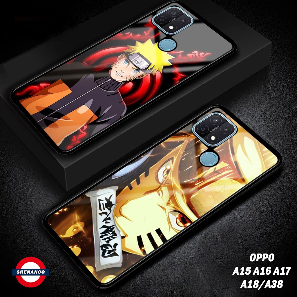 Oppo A15 A16 A17 A18 A38 Latest Case Cool Motif Fashion Case Anime Naruto 005 Current Cute Softcase Hardcase Glossy 2D Case Custom Shiny Shenanco 027