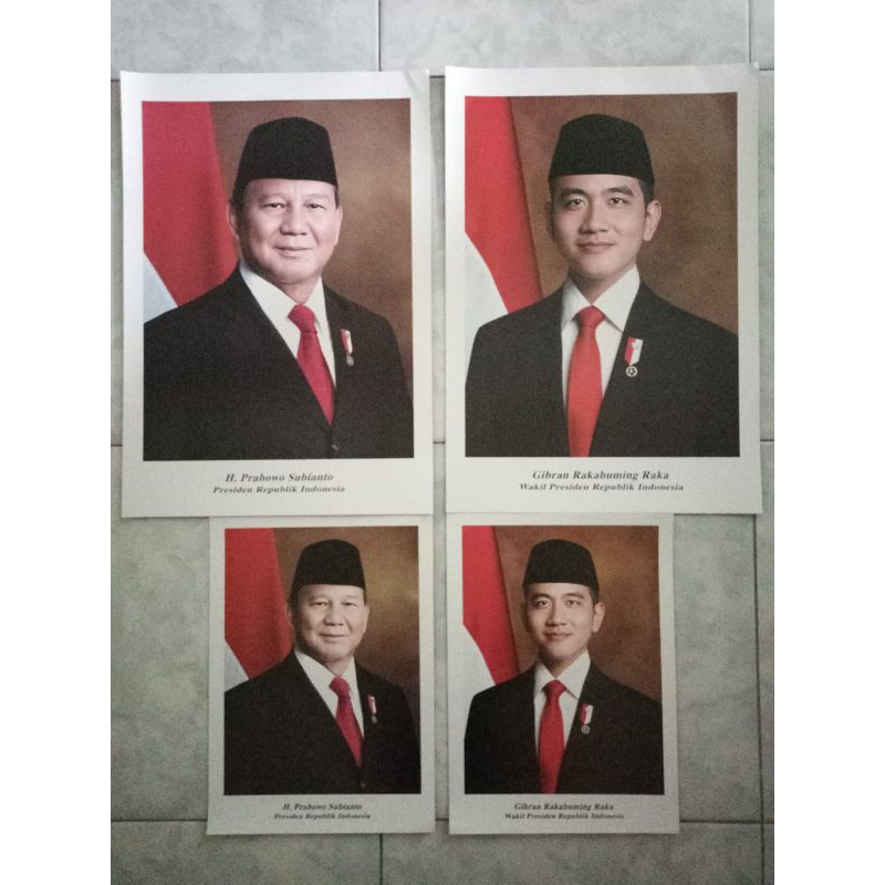 Garuda President & Vice President Poster wall decoration