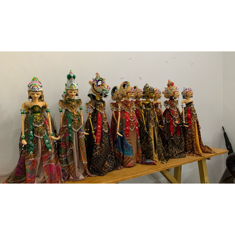 Indonesian Souvenirs wayang golek