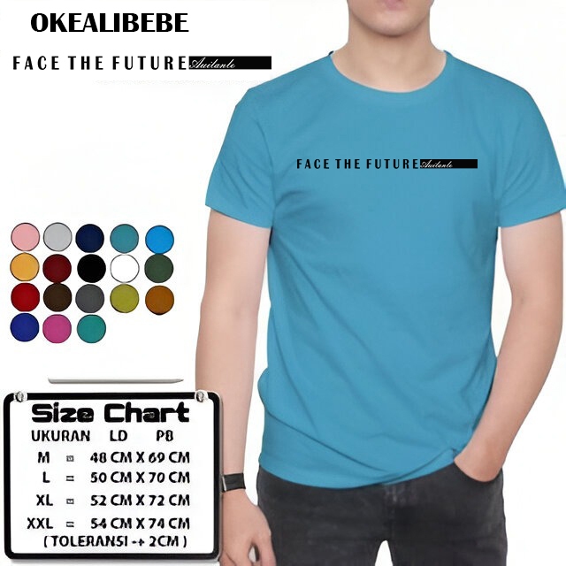 / T-shirt Future Cotton Material Semi unisex Cool