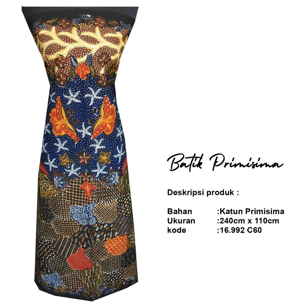 Primisima batik cloth - authentic handmade hand-drawn batik - premium luxury classic batik - premium batik cloth