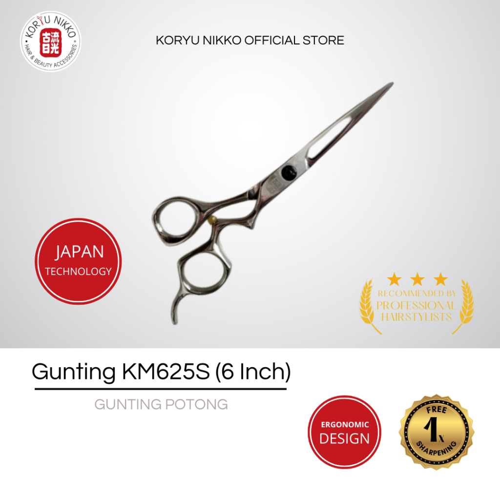 Koryu Nikko - Scissors - KM625S - Silver
