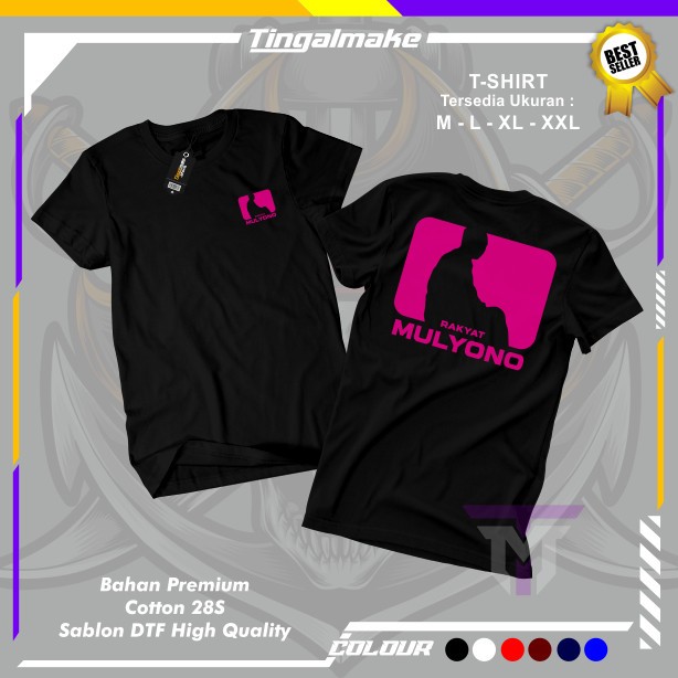 Mulyono Satire Kaesang Putra Mulyono Unisex Viral People's T-shirt | Kaos Kata Satire