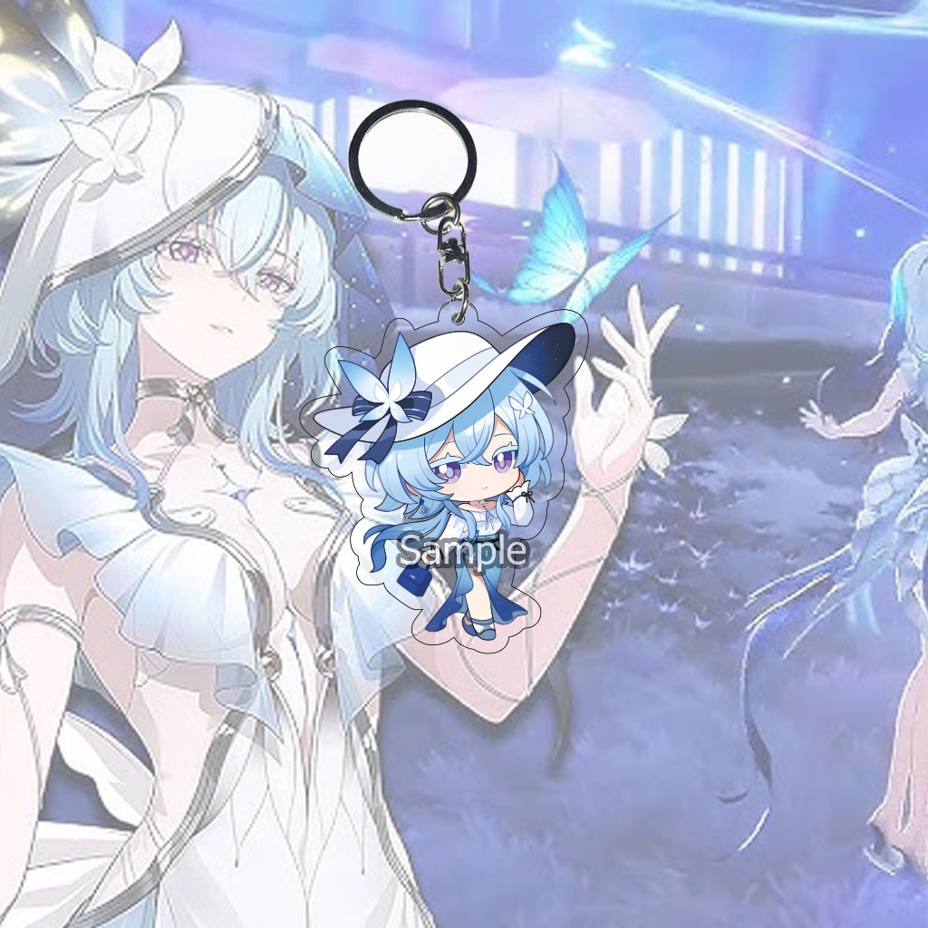 GANTUNGAN Suthering waves Shorekeeper 01 Keychain - Keychain - Key Chain - Anime - Game