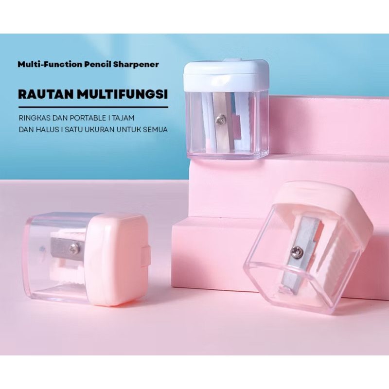Pencil Sharpener Pencil Sharpener Pastel SR-SQ06