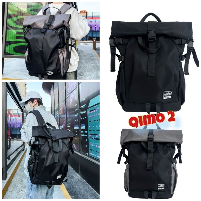 Qimo 2 - WATERPROOF SNEAKERS BACKPACK COOL STREET GYM BAG FOR TEENAGERS ADULTS