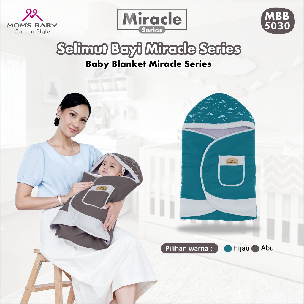 Mom's Baby Baby Blanket Miracle Series MBB5030