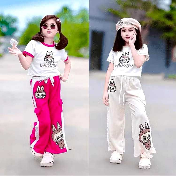 Girls' Clothing Set with Pumpkin Pattern Ages 1-12 Years//Latest Girls' Clothing with Cargo Pants