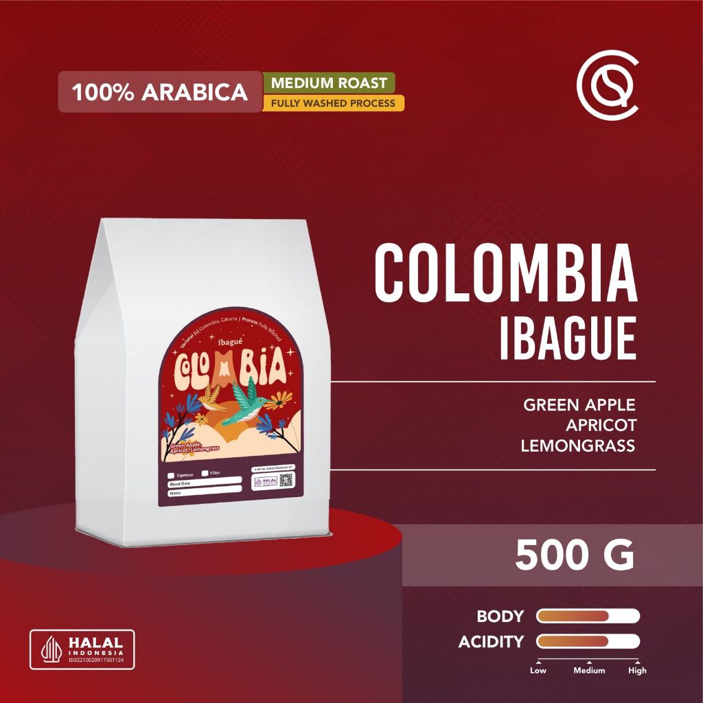 NOAH'S BARN COLOMBIA Ibagué Fully Washed 500gr