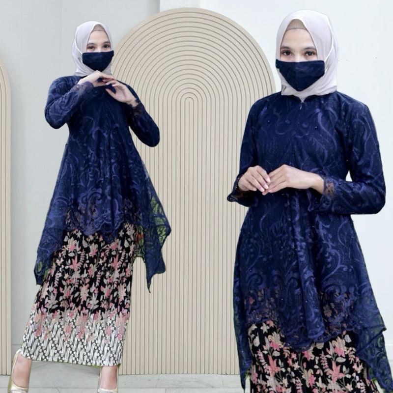 Kq> BUSUI CLARISSA TUNIC KEBAYA - MODERN KEBAYA - KONDANGAN KEBAYA - LATEST KEBAYA - PARTY KEBAYA - LATEST KEBAYA - AKAD KEBAYA - PARTY KEBAYA - KEBAYA CLOTHES - MODERN BROKEN KEBAYA SET - BROKEN KEBAYA - KEBAYA TOP Broken - PARTY KEBAYA DRESS