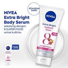 Nivea Body Serum Instant Glow SPF 33 180ml