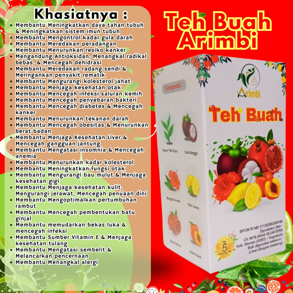 Arimbi Fruit Tea, Arimbi Tea, Fruit Tea, Fruit Tea To Help Ward Off Allergies, Fruit Tea To Help Relieve rheumatism, Complete Fruit Tea, Herbal Fruit Tea, Health Herbal Tea, Health Herbal Fruit Tea, Health Herbal Fruit Tea,