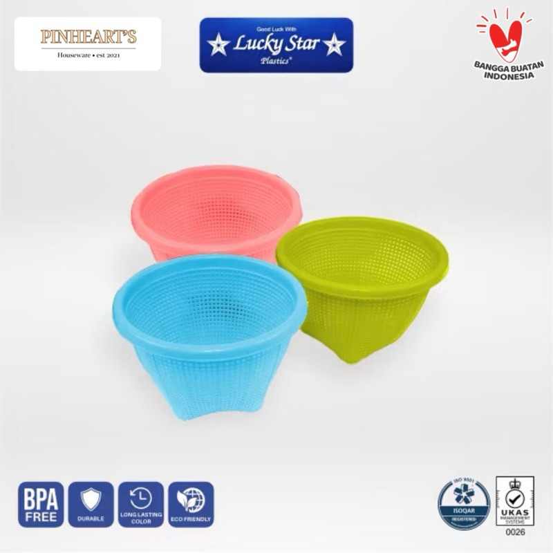 Small LUCKY STAR DELUXE 511-DX TRADITION RICE WAKUL / CAKE CONTAINER BASKET SYSIZE REVIEW CAKE BOX FOOD GRADE RICE BOX