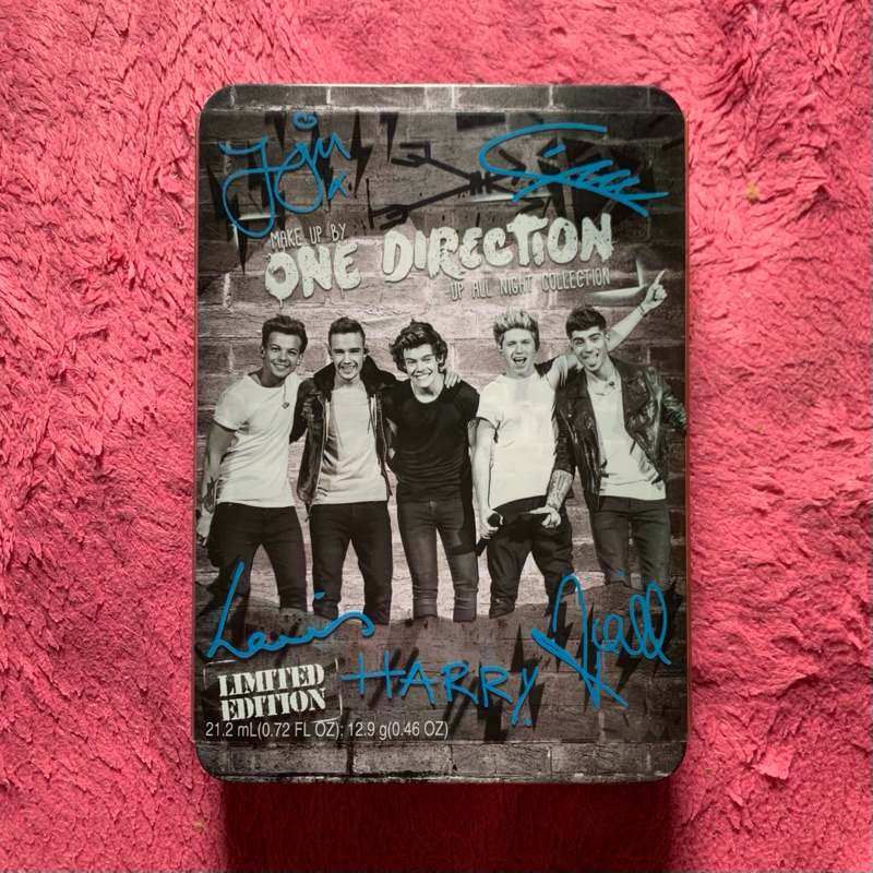 [READ Description] OFFICIAL MAKE UP BY ONE DIRECT 1D LIMITED EDITION (UP ALL NIGHT COLLECTION) BOX ONLY CD ALBUM MERCHANDISE PRELOVED SECOND ORIGINAL HARRY STYLES ZAYN MALIK LIAM PAYNE LOUIS TOMLINSON NIALL HORAN SEPHORA