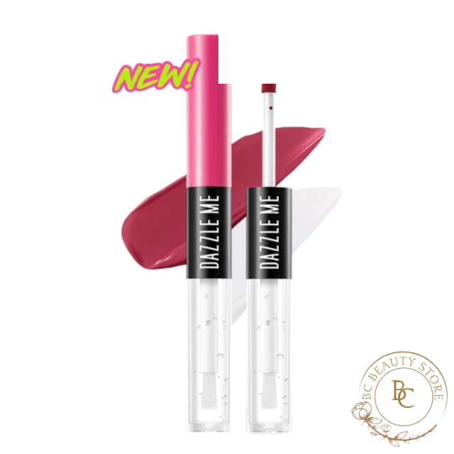 Matte & Gloss Lip Cream Duo 2 in 1 Lip Cream for Matte And Glossy Finish Transferproof