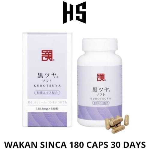 Wokan sinca kurosuya 180 capsules 30 days original Japan