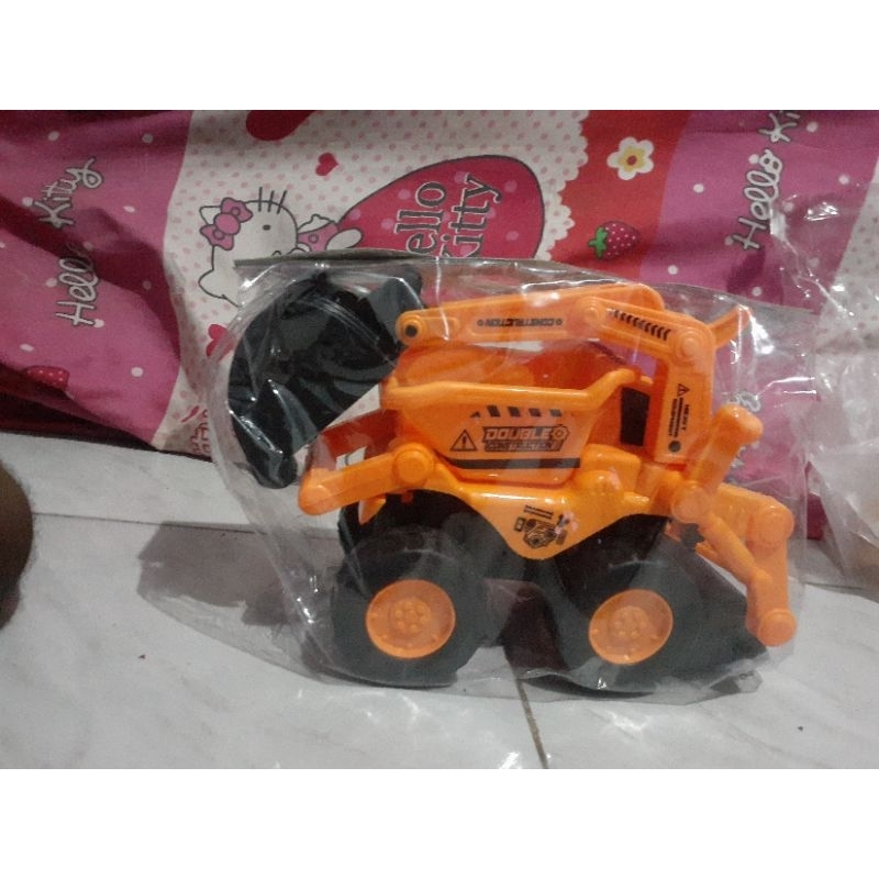 Miniature jumbo size sand mining truck