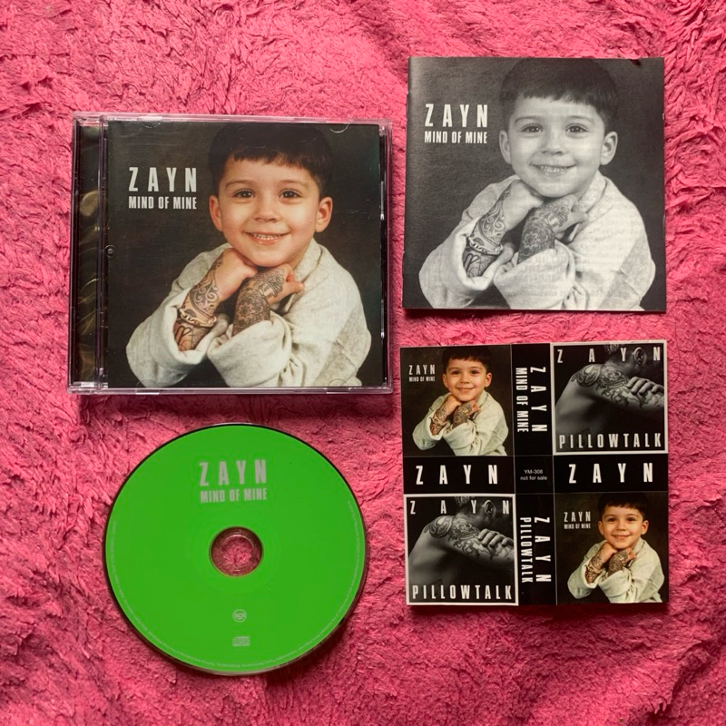 [JAPAN Edition] ALBUM ZAYN MALIK - MIND OF MINE (SPECIAL JAPAN EDITION) ONE DIRECT 1D CD OFFICIAL ORIGINAL MERCHANDISE IMPORTED HARRY STYLES LOUIS TOMLINSON LIAM PAYNE ZAYN MALIK NIALL HORAN PRELOVED USED UNCEALED SECOND