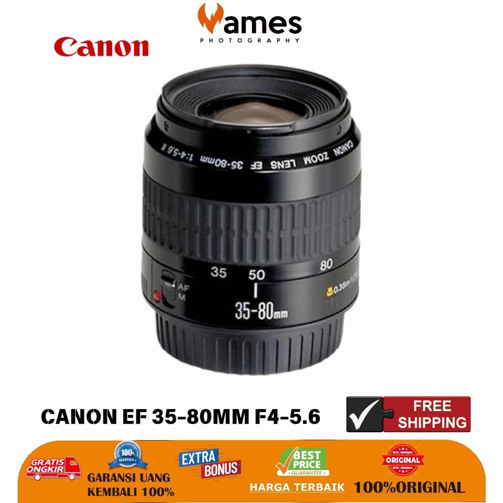 CANON EF 35-105mm F4.5-5.6 USM Lens For Dslr Cameras Like New